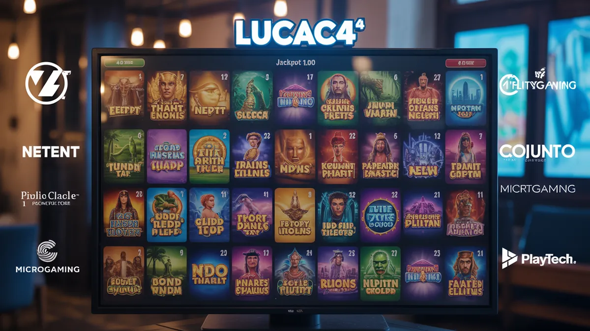 คอลเลกชันเกมสล็อต LUCAC4 จากค่ายเกมชั้นนำ